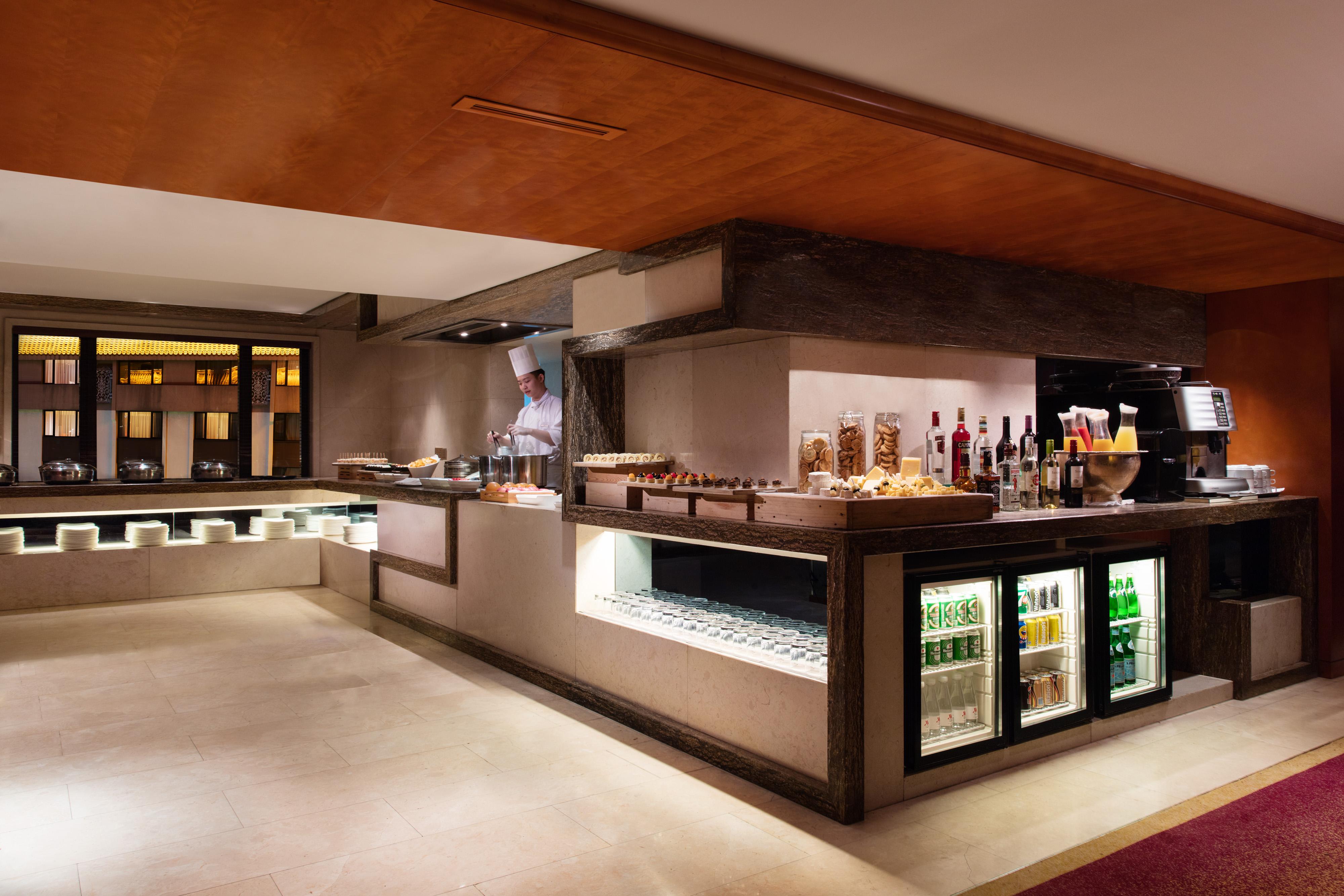 China Hotel Guangzhou - Subway Direct To Pazhou Exhibition Center, Free Shuttle During Canton Fair & Exhibitor Registration Counter Esterno foto The bar at the lobby